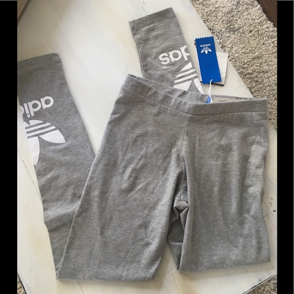 ❗️Last one Adidas grey original trefoil legging - Picture 4 of 5